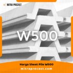 Sheet Pile W500