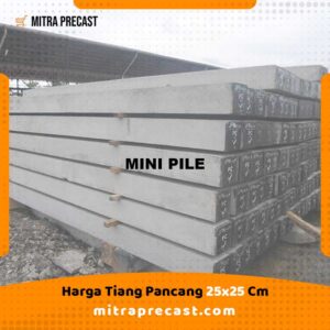 Tiang Pancang 25x25 Cm